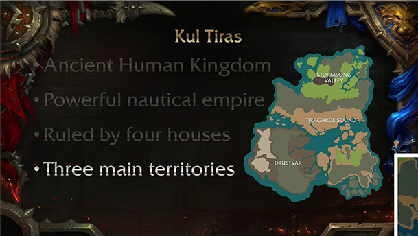 Map of Kul Tiras small