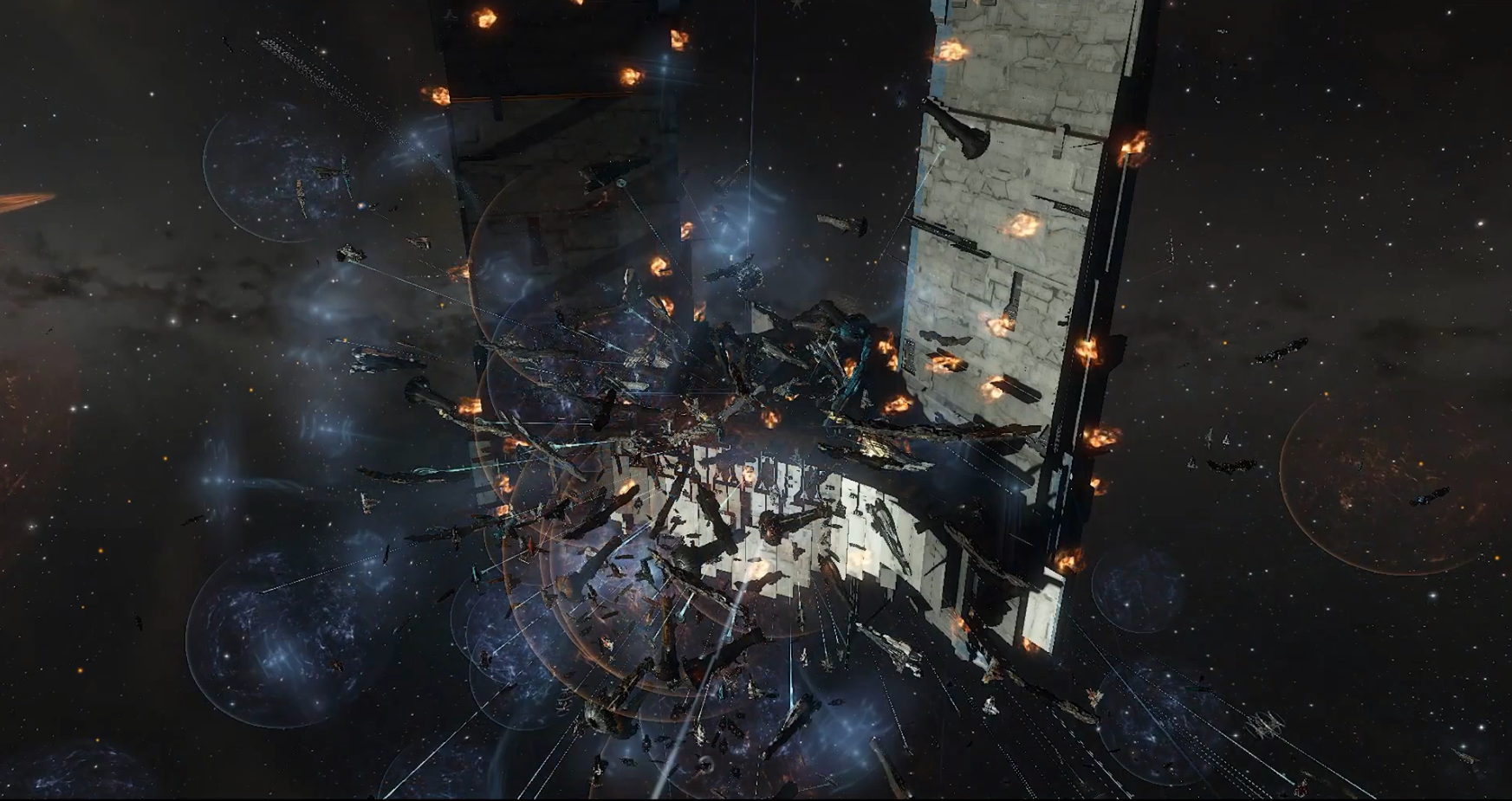 Гибель Keepstar в World War Bee 2